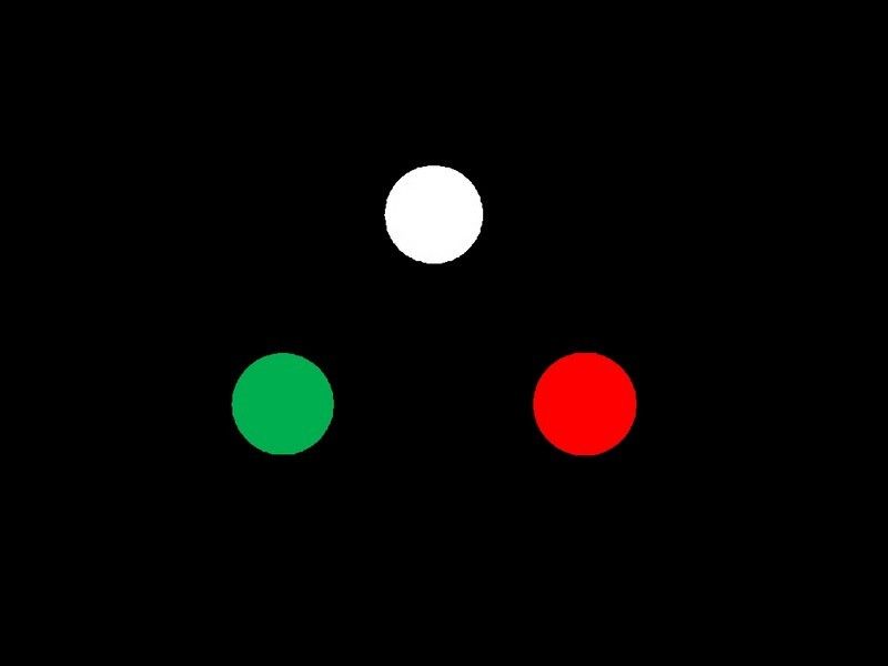 Vous appercevez ces feux droit devant vous, que faites-vous ?